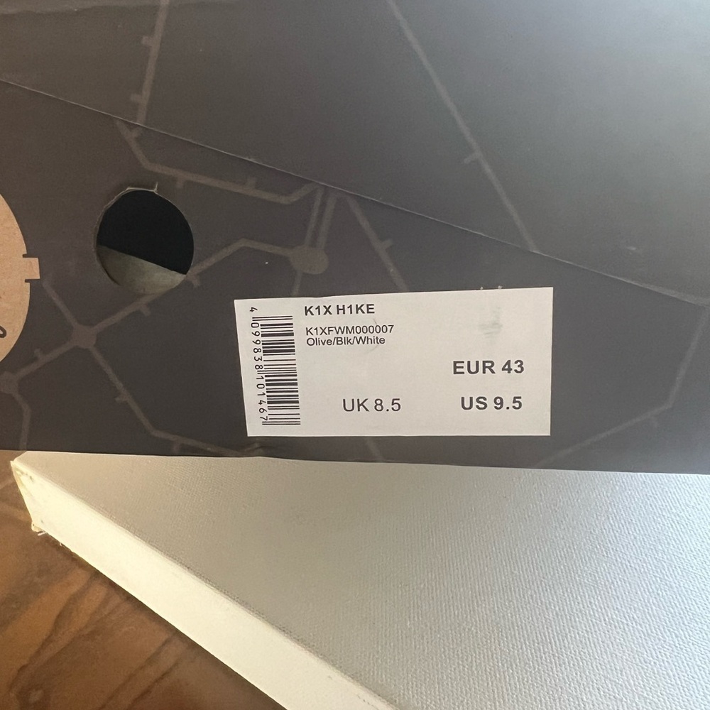 NIB K1X Men's Hiking‎ Boots Size 9.5 Green Ankle Lace Up Outdoor Adventure 🔥🔥 - Picture 3 of 9